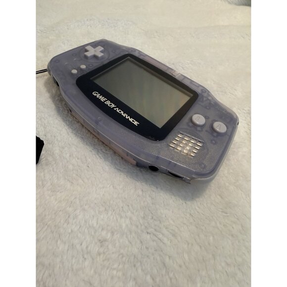 Nintendo Game Boy Advance GBA Console AGB-001 - Glacier - 100% OEM Tested WORKS - Picture 2 of 13